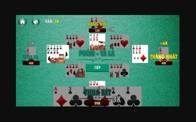 Game bài tiến lên 6 lá là gì? Cách chơi như cao thủ 2 Cách chơi tiến lên 6 lá như cao thủ